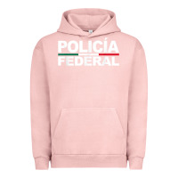 Pigment Salmon mexico policia federal mexican police law enforcement Urban Hoodie - linhVisuals
