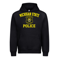Black michigan state police Urban Hoodie - linhVisuals