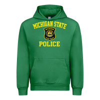 Emerald michigan state police Urban Hoodie - linhVisuals
