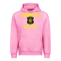 Fuchsia Pink michigan state police Urban Hoodie - linhVisuals