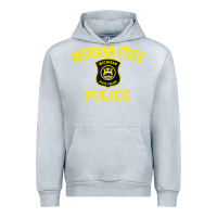 Heather Grey michigan state police Urban Hoodie - linhVisuals