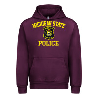 Mauve Wine michigan state police Urban Hoodie - linhVisuals
