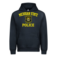 Navy michigan state police Urban Hoodie - linhVisuals