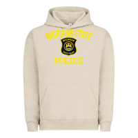 Pigment French Oak michigan state police Urban Hoodie - linhVisuals
