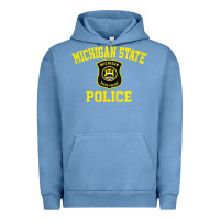 Pigment Pebble Blue michigan state police Urban Hoodie - linhVisuals