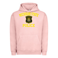 Pigment Salmon michigan state police Urban Hoodie - linhVisuals