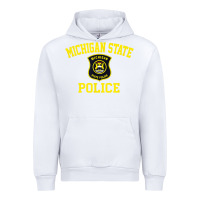 White michigan state police Urban Hoodie - linhVisuals