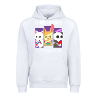 White i have friends they are just online Urban Hoodie - linhVisuals