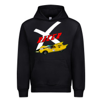 Black racer x Urban Hoodie - linhVisuals