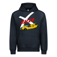 Navy racer x Urban Hoodie - linhVisuals