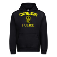 Black virginia state police Urban Hoodie - linhVisuals