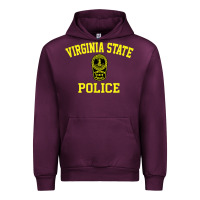 Mauve Wine virginia state police Urban Hoodie - linhVisuals
