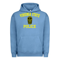 Pigment Pebble Blue virginia state police Urban Hoodie - linhVisuals