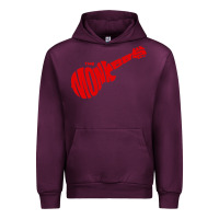 Mauve Wine red monkees Urban Hoodie - linhVisuals