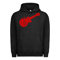 Pigment Black red monkees Urban Hoodie - linhVisuals