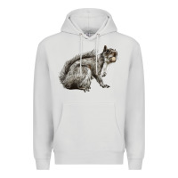 Dove Grey Gray Squirrel Premium Hoodie - LillyAllenDesigns