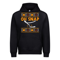 Black oh snap turkey wishbone funny ugly Urban Hoodie - linhVisuals