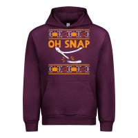 Mauve Wine oh snap turkey wishbone funny ugly Urban Hoodie - linhVisuals