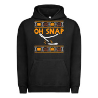 Pigment Black oh snap turkey wishbone funny ugly Urban Hoodie - linhVisuals