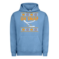 Pigment Pebble Blue oh snap turkey wishbone funny ugly Urban Hoodie - linhVisuals