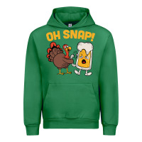 Oh Snap Thanksgiving Cute Turkey Day Urban Hoodie | Teevron