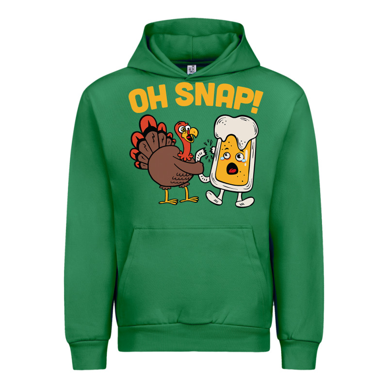 Oh Snap Thanksgiving Cute Turkey Day Urban Hoodie by linhVisuals | Teevron