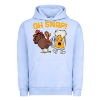 Pigment Grape Ice oh snap thanksgiving cute turkey day Urban Hoodie - linhVisuals