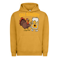 Pigment Peanut Butter oh snap thanksgiving cute turkey day Urban Hoodie - linhVisuals