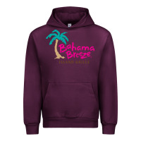 Mauve Wine bahama breeze Urban Hoodie - linhVisuals