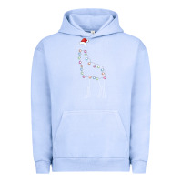Pigment Grape Ice santa giraffe christmas color led Urban Hoodie - linhVisuals