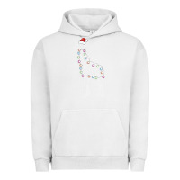 Pigment Lunar Rock santa giraffe christmas color led Urban Hoodie - linhVisuals