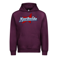 Mauve Wine northside high school Urban Hoodie - linhVisuals