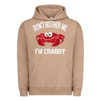 Pigment Burro don't bother me i'm crabby Urban Hoodie - linhVisuals