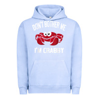 Pigment Grape Ice don't bother me i'm crabby Urban Hoodie - linhVisuals