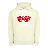 Pigment Pistachio don't bother me i'm crabby Urban Hoodie - linhVisuals