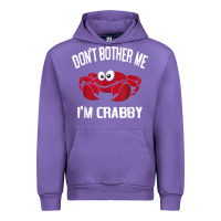 Tulip don't bother me i'm crabby Urban Hoodie - linhVisuals