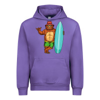 Tulip surfing premium Urban Hoodie - linhVisuals