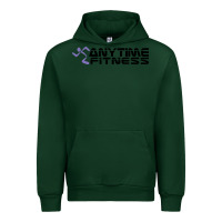 Forest Green anytime fitness leg day Urban Hoodie - linhVisuals