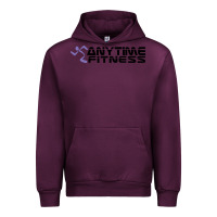 Mauve Wine anytime fitness leg day Urban Hoodie - linhVisuals