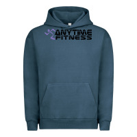 Pigment Midnight Navy anytime fitness leg day Urban Hoodie - linhVisuals