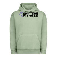 Pigment Oil Green anytime fitness leg day Urban Hoodie - linhVisuals