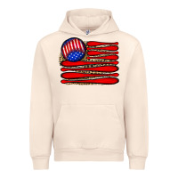 Sandshell leopard baseball flag5 Urban Hoodie - JahusDesignShop