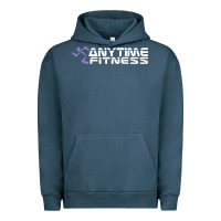 Pigment Midnight Navy anytime fitness leg day Urban Hoodie - linhVisuals