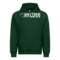 Forest Green anytime fitness leg day Urban Hoodie - linhVisuals