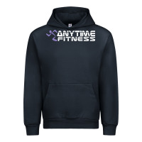 Navy anytime fitness leg day Urban Hoodie - linhVisuals