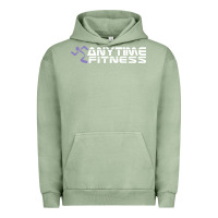 Pigment Oil Green anytime fitness leg day Urban Hoodie - linhVisuals