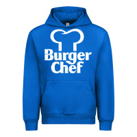 Cobalt vintage burger chef classic Urban Hoodie - linhVisuals