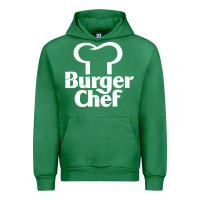 Emerald vintage burger chef classic Urban Hoodie - linhVisuals