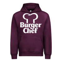 Mauve Wine vintage burger chef classic Urban Hoodie - linhVisuals