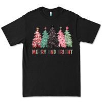 Black merry and bright Premium Tee - CowGirlArtShop